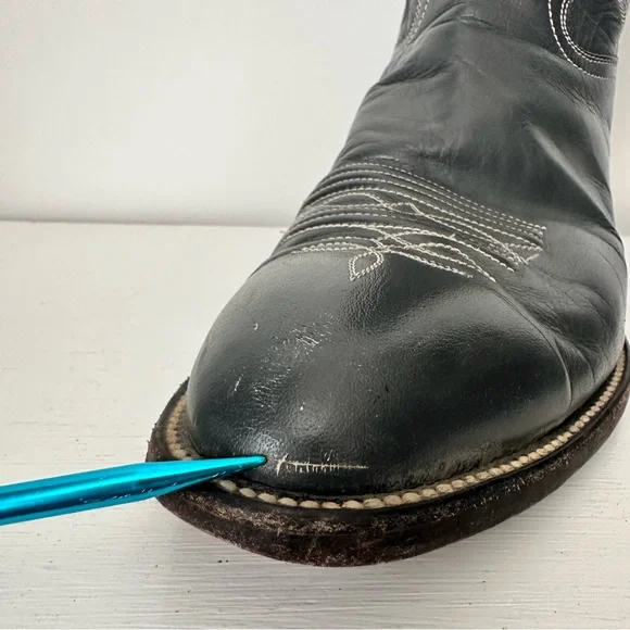 HONDO BOOTS Vintage Western Leather Cowboy Boots Men’s Size 14 - Picture 12 of 13